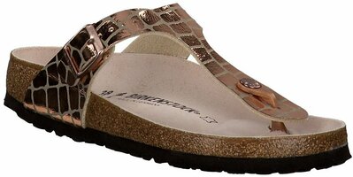 Timberland Damen Zehentrenner aus Leder 761989 (Gold) Timberland Damen Zehentrenner aus Leder 761989 (Gold)