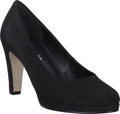 Klassische Plateau Pumps aus Leder 818975 (Schwarz) Klassische Plateau Pumps aus Leder 818975 (Schwarz)