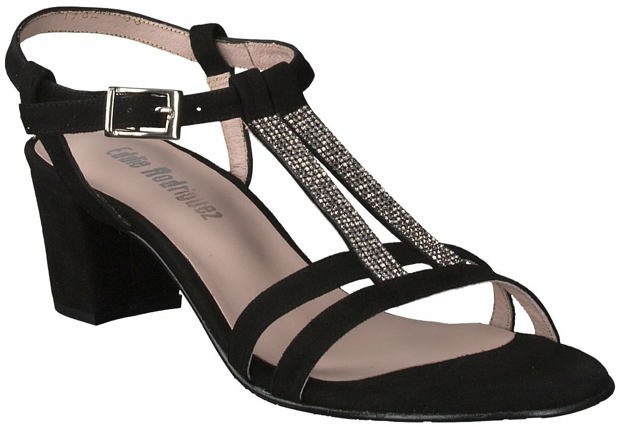Leder Sandalen in Schwarz Leder Sandalen in Schwarz