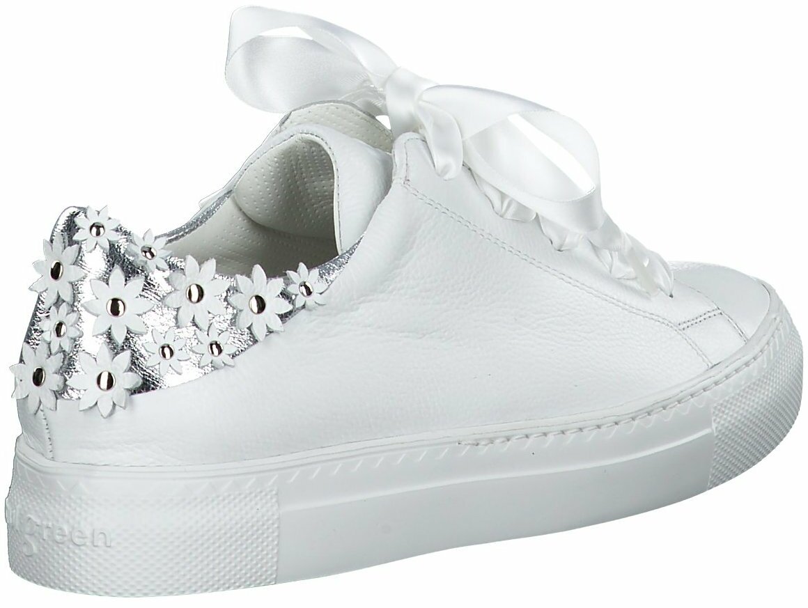 Juppen Paul Green Leder Sneaker Fur Damen Weiss Online Shoppen