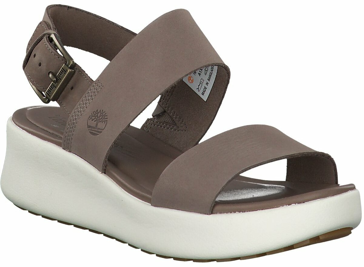 Juppen Timberland Plateau Sandalen Fur Damen Hellgrau Online Shoppen