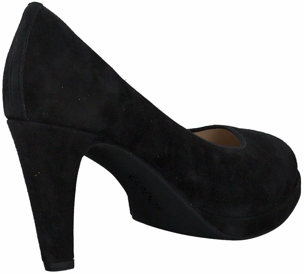 Klassische Plateau Pumps aus Leder 818975 (Schwarz) Klassische Plateau Pumps aus Leder 818975 (Schwarz)